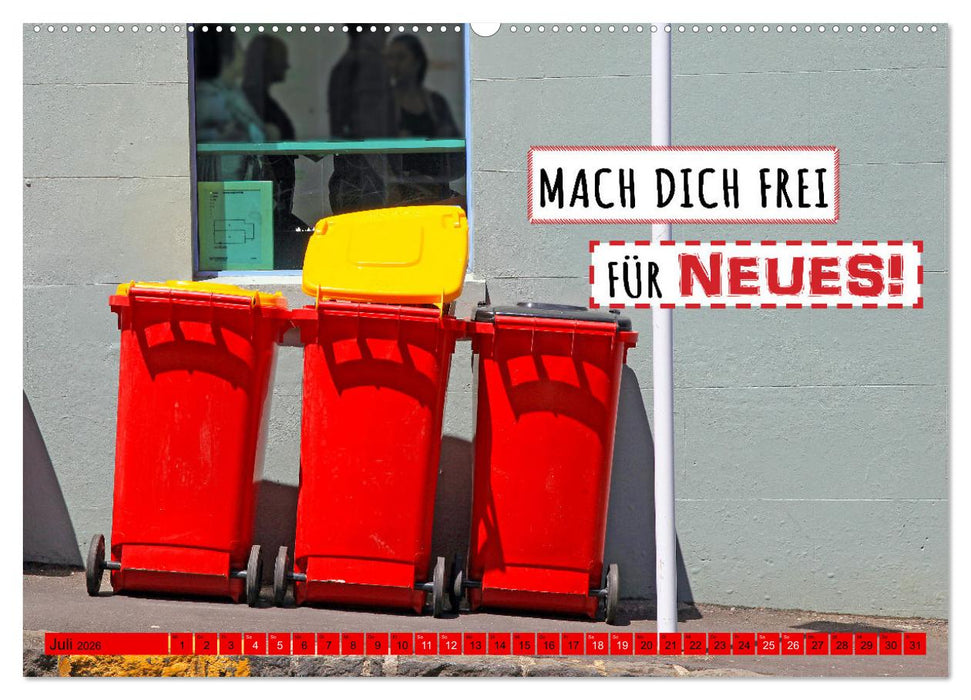 Enjoy your life - Genieße das Leben (CALVENDO Premium Wandkalender 2026)