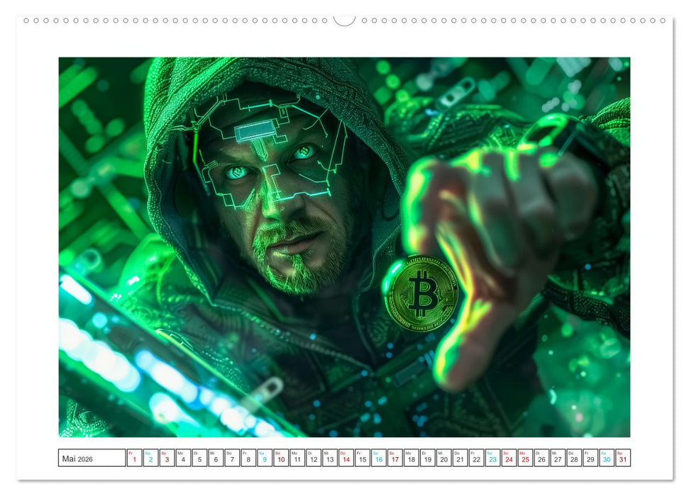 Bitcoin und Beyond (CALVENDO Premium Wandkalender 2026)