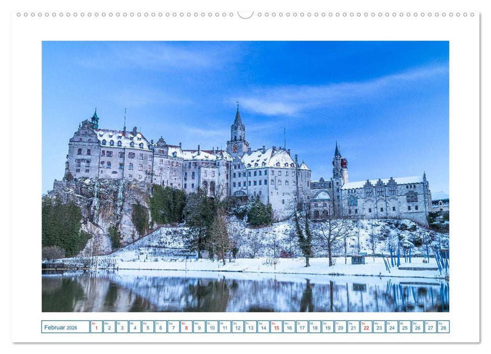 Sigmaringen - hübsche Kleinstadt an der Donau (CALVENDO Premium Wandkalender 2026)