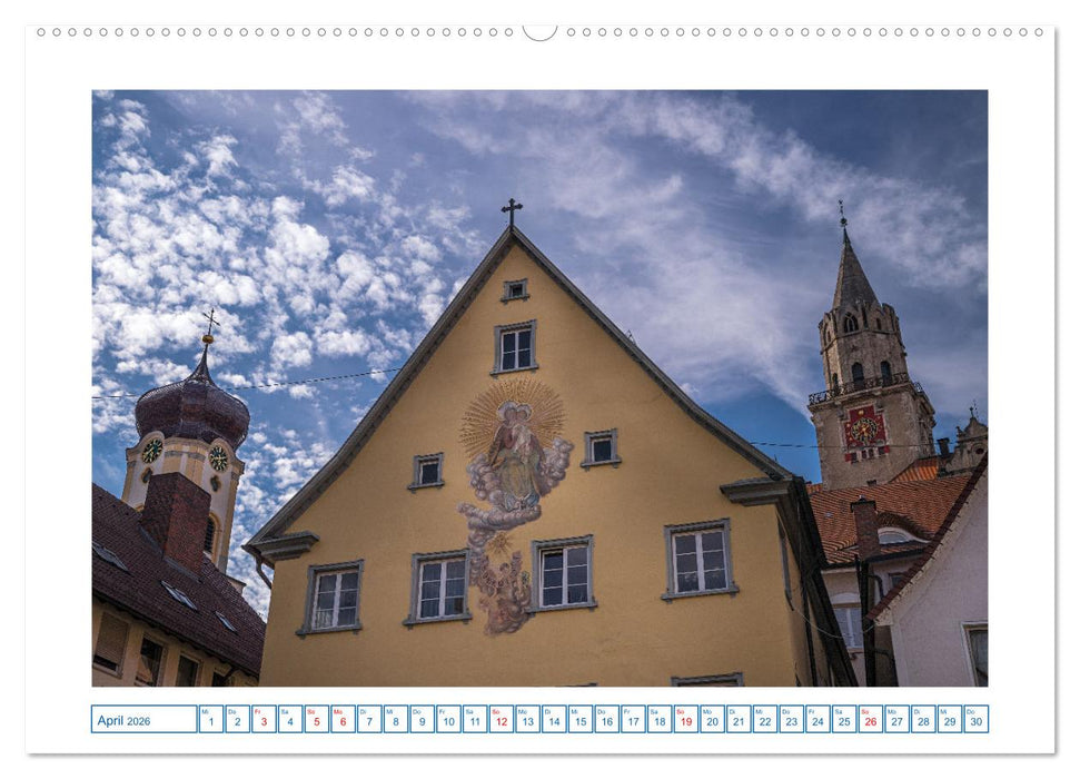 Sigmaringen - hübsche Kleinstadt an der Donau (CALVENDO Premium Wandkalender 2026)