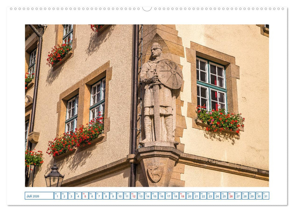 Sigmaringen - hübsche Kleinstadt an der Donau (CALVENDO Premium Wandkalender 2026)