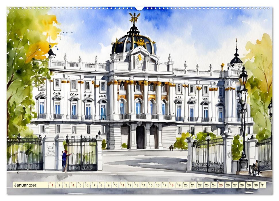 Faszination Spanien (CALVENDO Premium Wandkalender 2026)