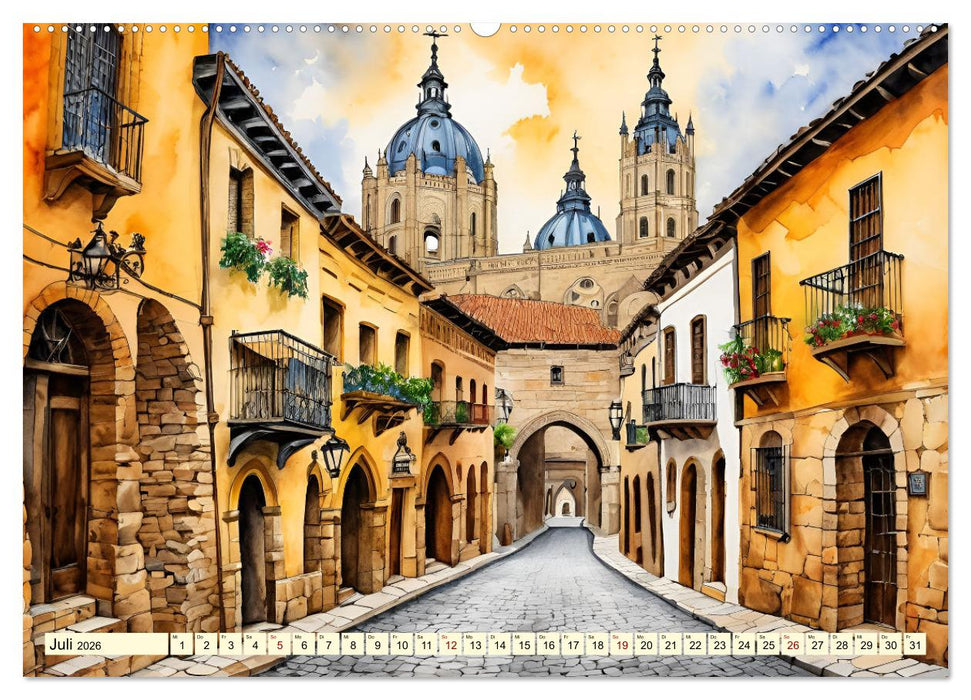 Faszination Spanien (CALVENDO Premium Wandkalender 2026)