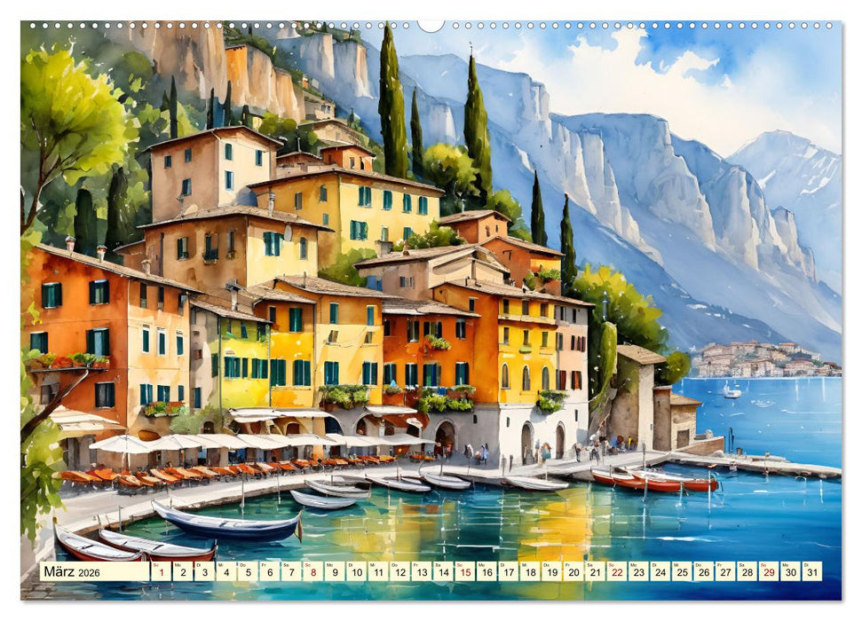 Italien - La dolce vita (CALVENDO Premium Wandkalender 2026)