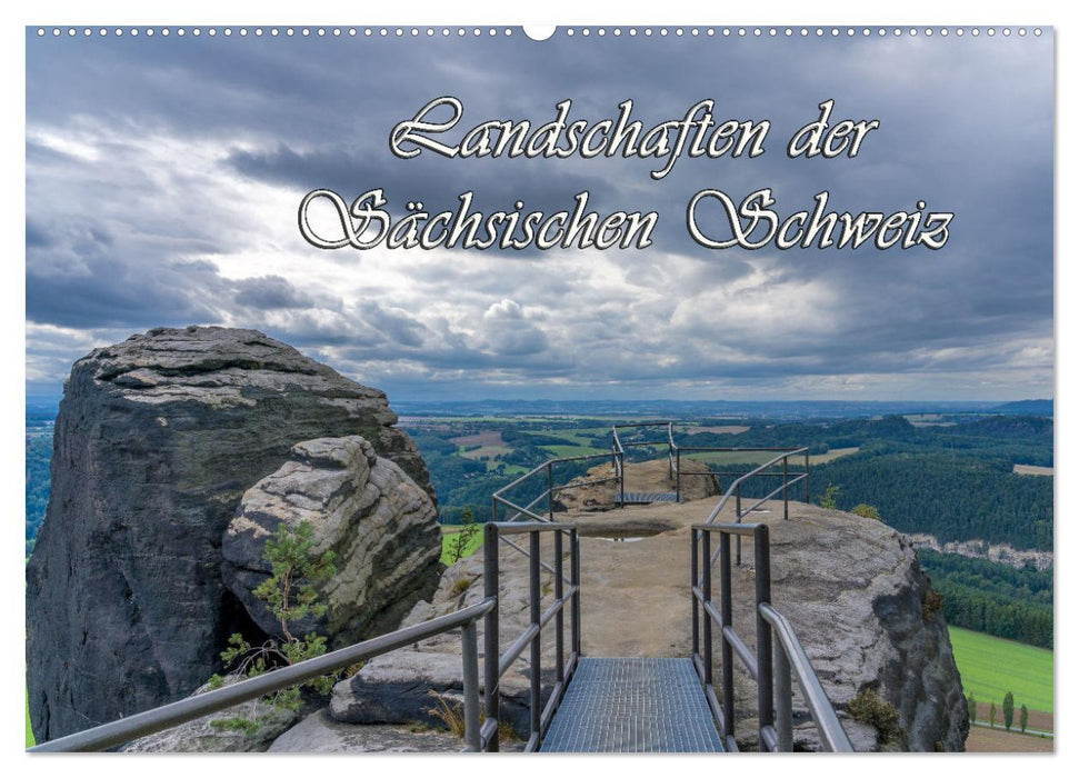 Landschaften der Sächsischen Schweiz (CALVENDO Wandkalender 2026)