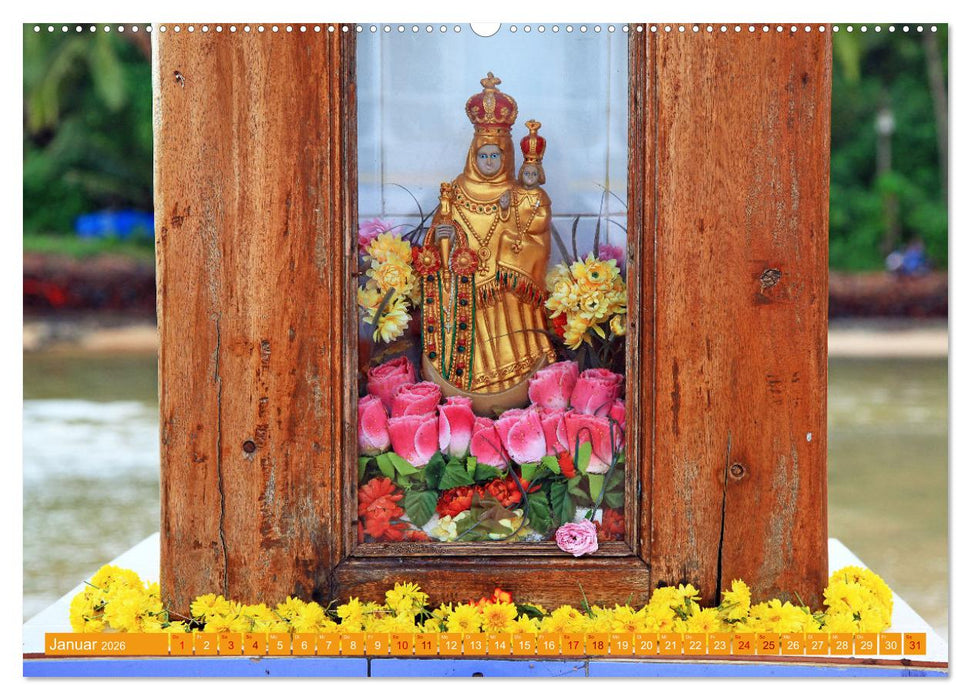 Indien - Das christliche Goa (CALVENDO Wandkalender 2026)