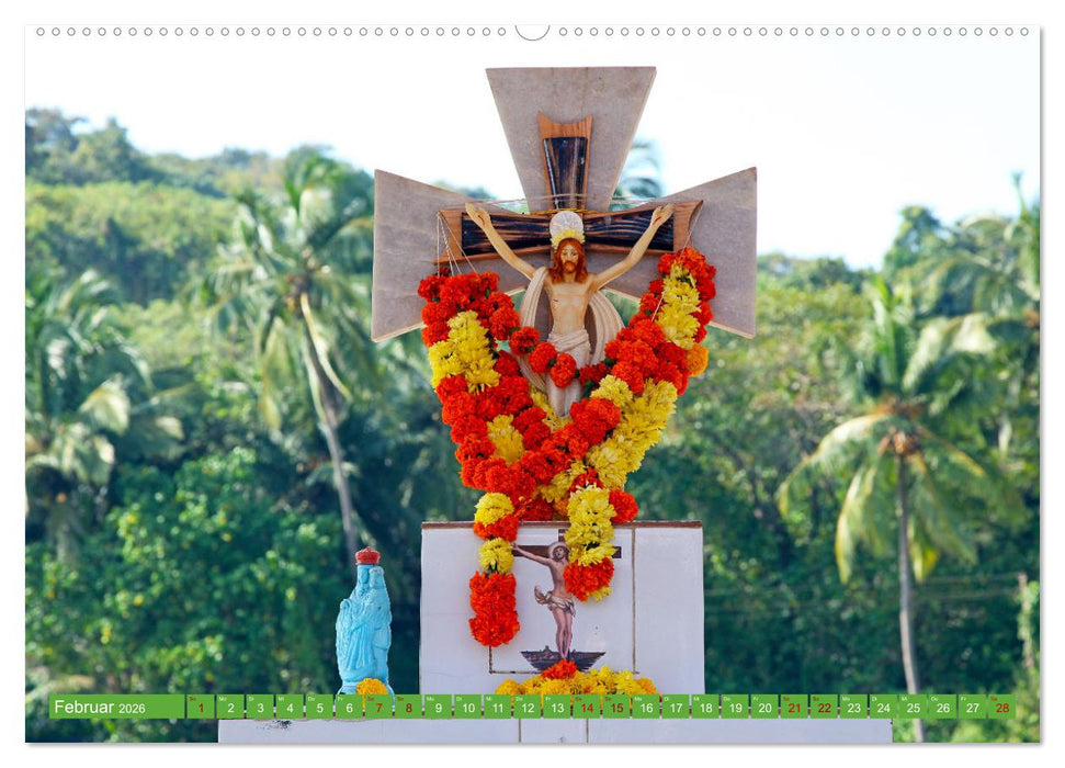 Indien - Das christliche Goa (CALVENDO Wandkalender 2026)