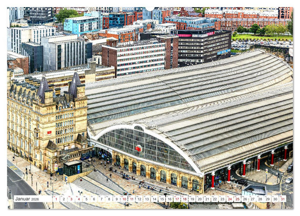 Faszination Liverpool (CALVENDO Premium Wandkalender 2026)