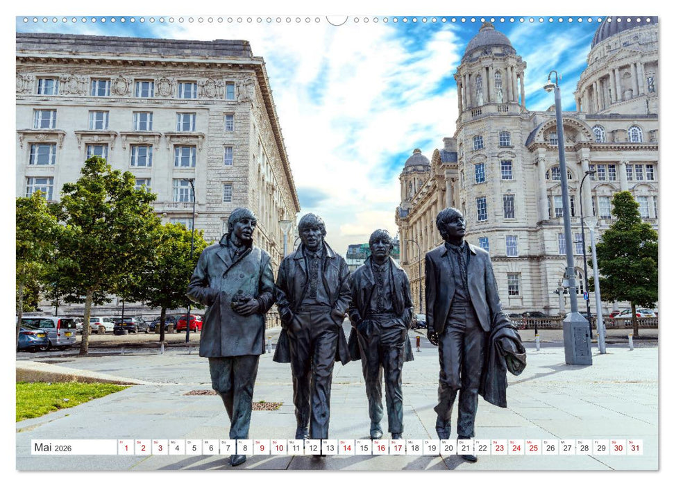 Faszination Liverpool (CALVENDO Premium Wandkalender 2026)