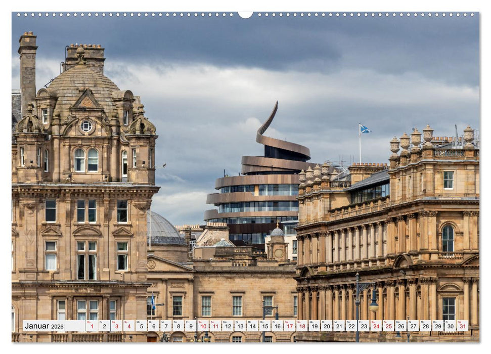 Wunderschönes Edinburgh (CALVENDO Premium Wandkalender 2026)