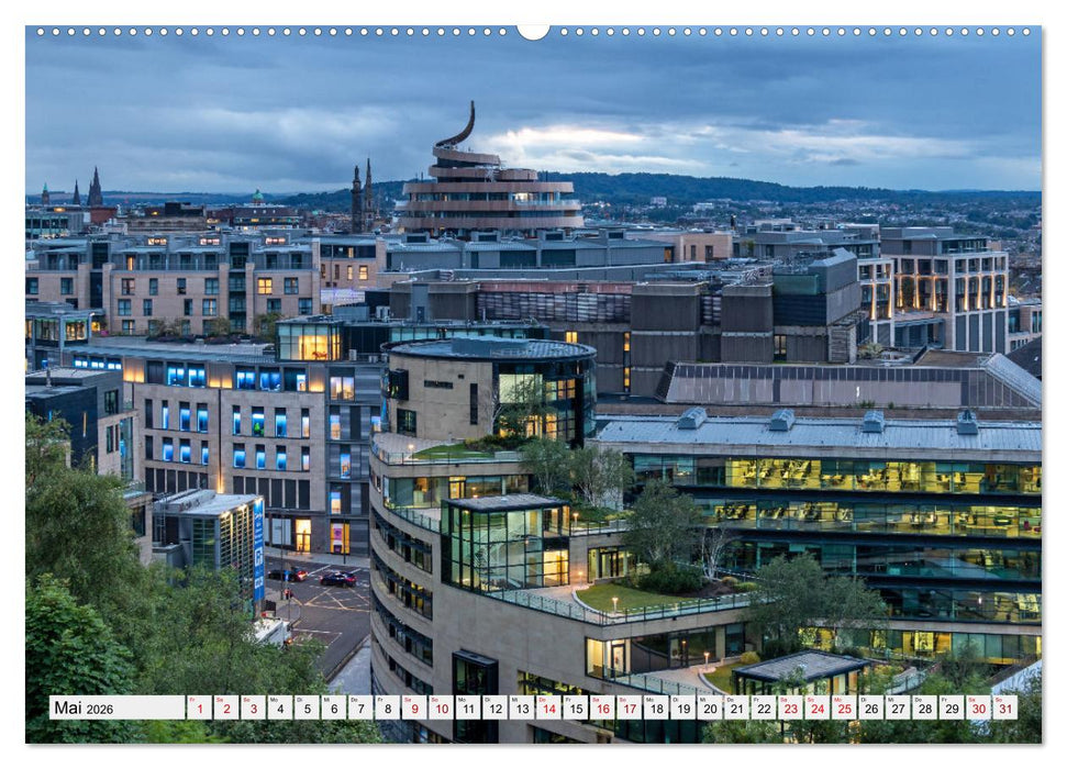 Wunderschönes Edinburgh (CALVENDO Premium Wandkalender 2026)