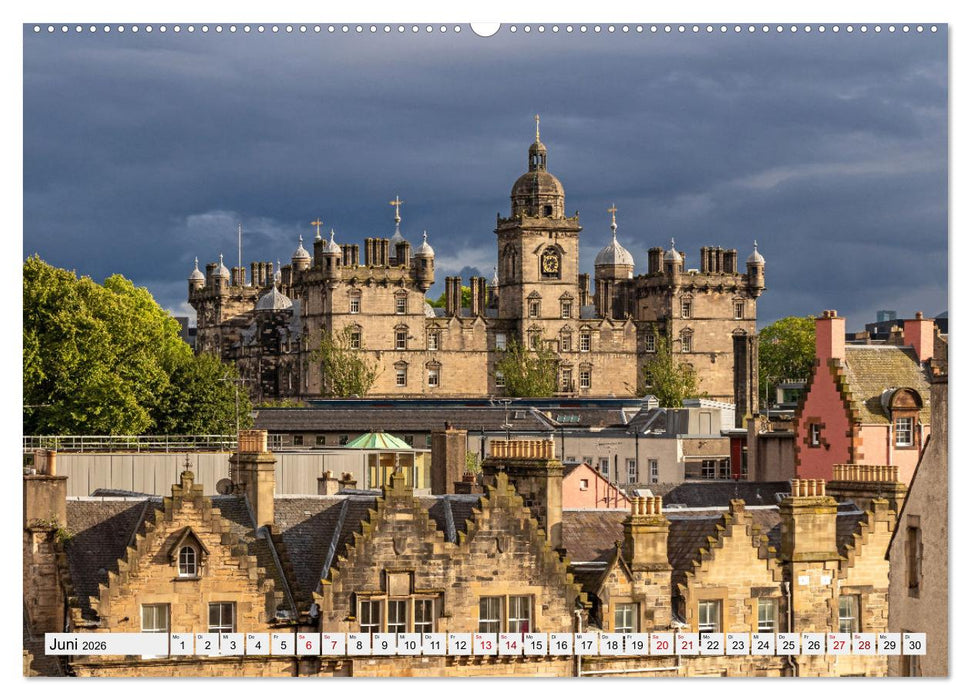 Wunderschönes Edinburgh (CALVENDO Premium Wandkalender 2026)
