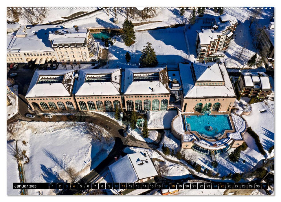 Hotspots im Wallis - Schweiz (CALVENDO Premium Wandkalender 2026)