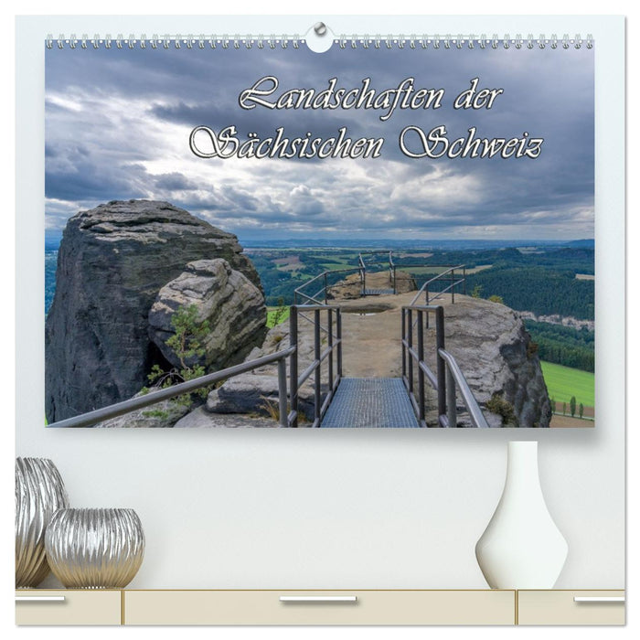 Landschaften der Sächsischen Schweiz (CALVENDO Premium Wandkalender 2026)
