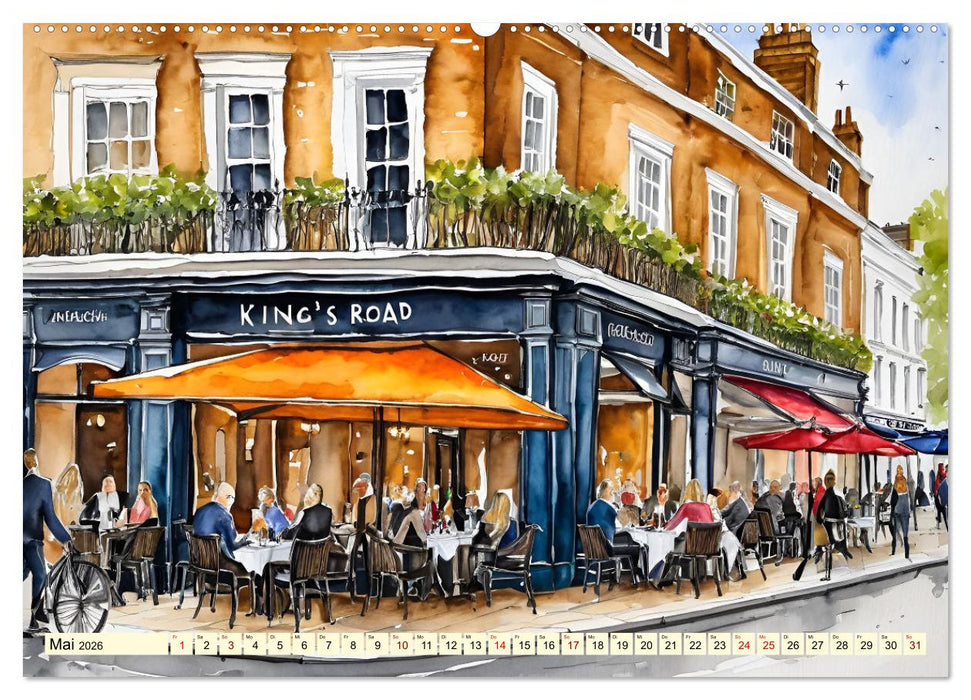 London - Metropole auf der Insel (CALVENDO Wandkalender 2026)