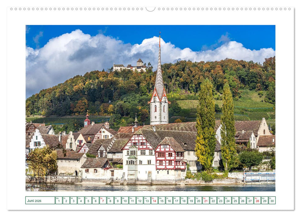 Charmantes Stein am Rhein (CALVENDO Premium Wandkalender 2026)