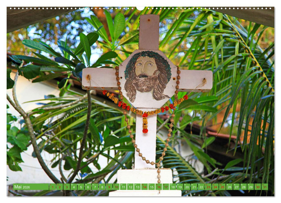 Indien - Das christliche Goa (CALVENDO Premium Wandkalender 2026)