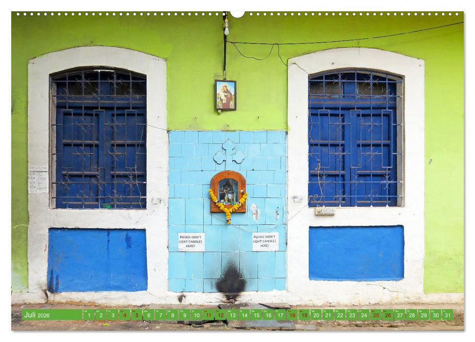 Indien - Das christliche Goa (CALVENDO Premium Wandkalender 2026)