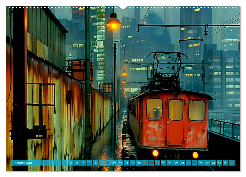 Zeitzeugen der Industrie: Symbol und Vergänglichkeit (CALVENDO Wandkalender 2026)