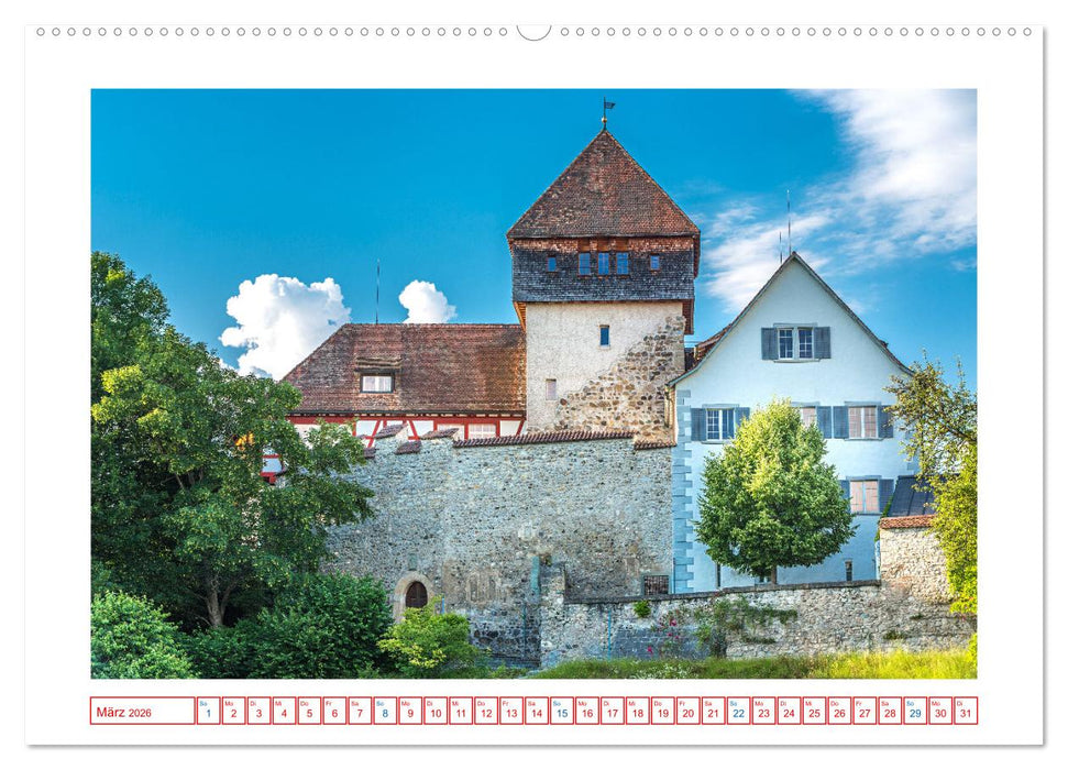 Diessenhofen am Hochrhein (CALVENDO Wandkalender 2026)
