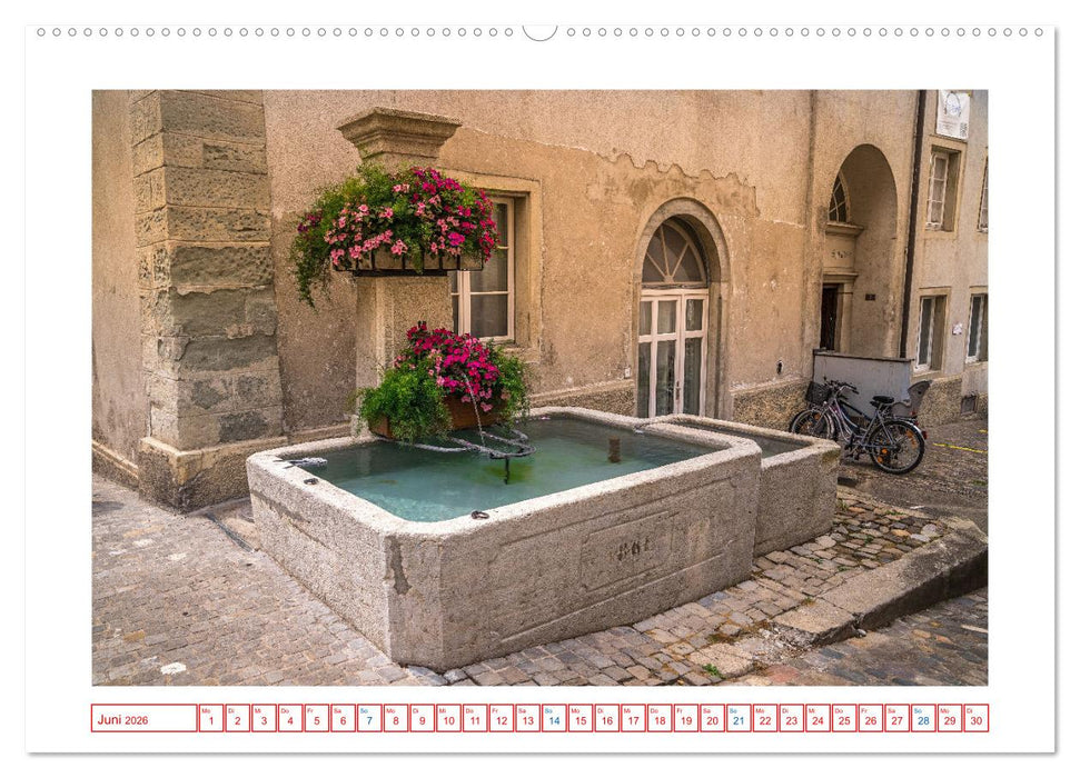 Diessenhofen am Hochrhein (CALVENDO Wandkalender 2026)