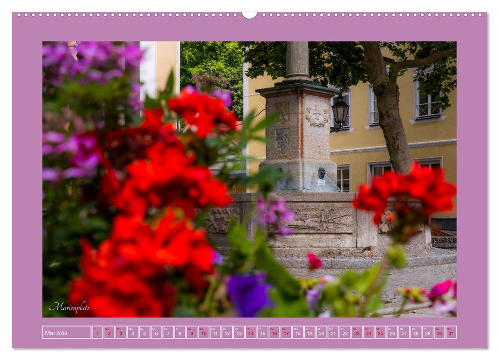 Flößerstadt Wolfratshausen (CALVENDO Wandkalender 2026)