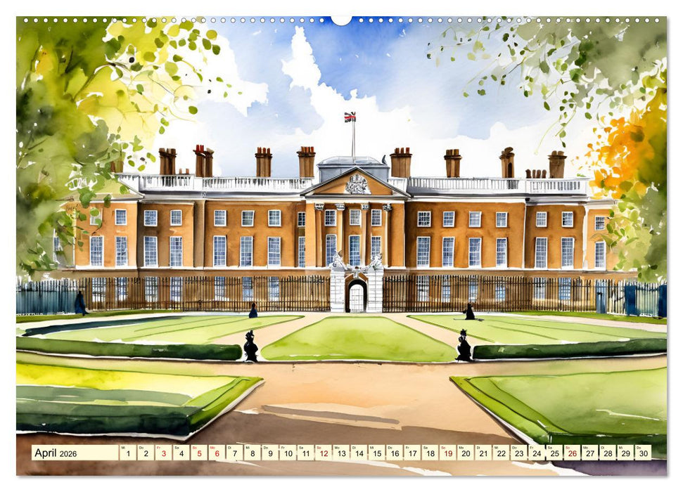 London - Metropole auf der Insel (CALVENDO Premium Wandkalender 2026)