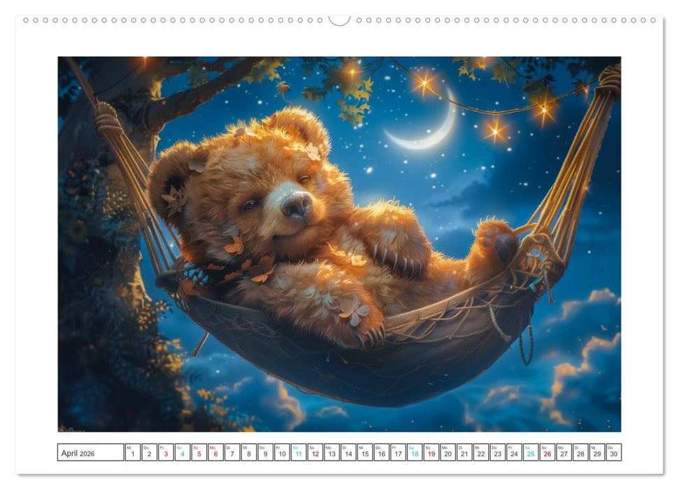 Abenteuer eines Taddybären (CALVENDO Wandkalender 2026)