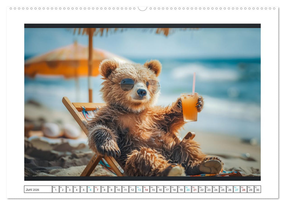 Abenteuer eines Taddybären (CALVENDO Wandkalender 2026)