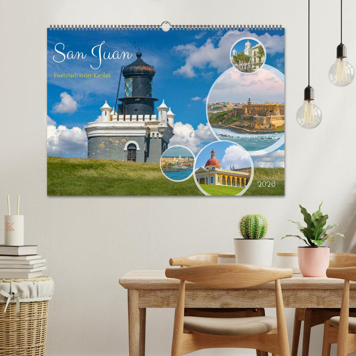 San Juan - Inselstadt in der Karibik (CALVENDO Wandkalender 2026)