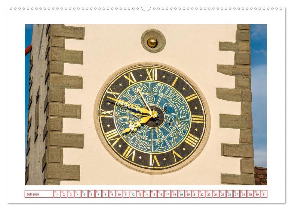 Diessenhofen am Hochrhein (CALVENDO Premium Wandkalender 2026)