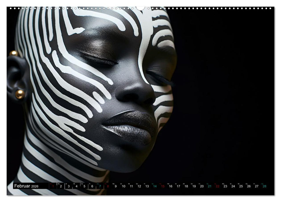 Faszination Bodypainting (CALVENDO Wandkalender 2026)