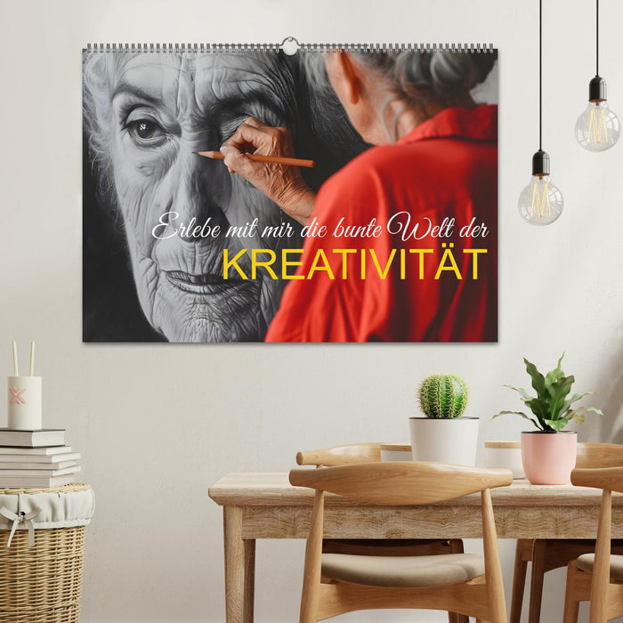 Erlebe mit mir die bunte Welt der Kreativität (CALVENDO Wandkalender 2026)