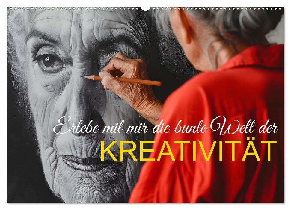Erlebe mit mir die bunte Welt der Kreativität (CALVENDO Wandkalender 2026)