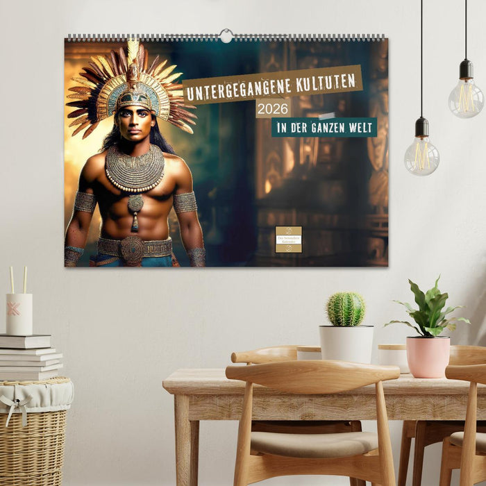 Untergegangene Kulturen - auf der ganzen Welt (CALVENDO Wandkalender 2026)