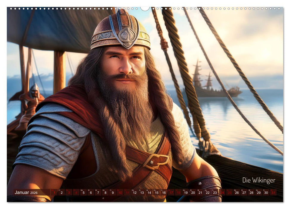 Untergegangene Kulturen - auf der ganzen Welt (CALVENDO Wandkalender 2026)