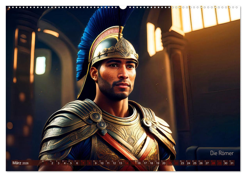 Untergegangene Kulturen - auf der ganzen Welt (CALVENDO Wandkalender 2026)