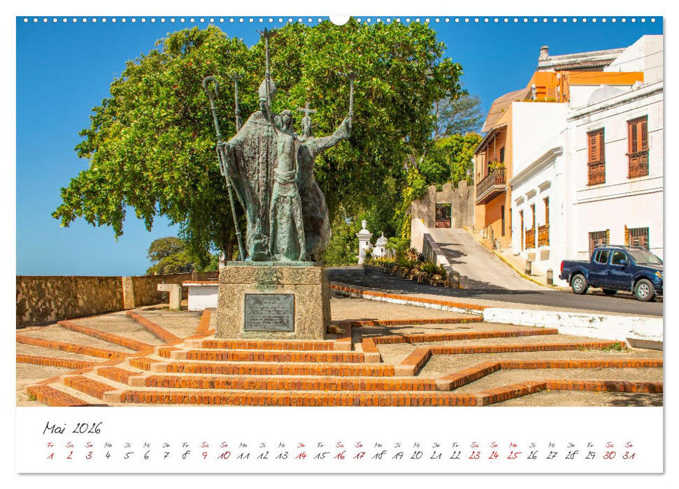 San Juan - Inselstadt in der Karibik (CALVENDO Premium Wandkalender 2026)