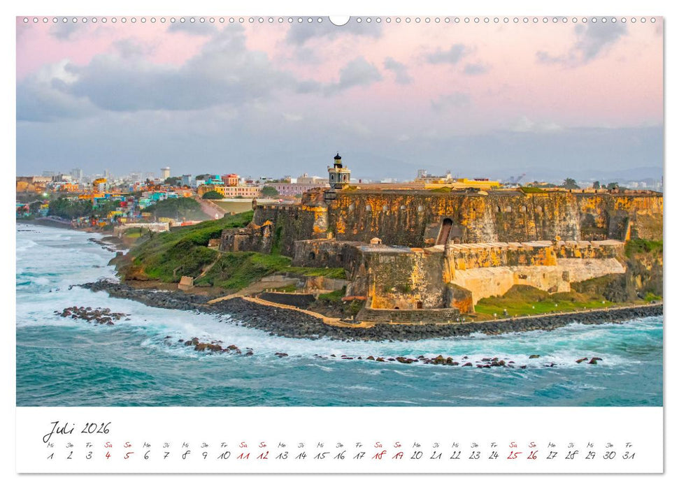 San Juan - Inselstadt in der Karibik (CALVENDO Premium Wandkalender 2026)