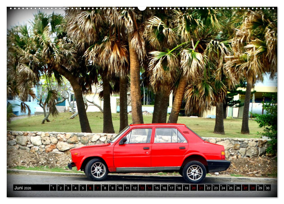 SKODA HITS - Oldtimer der CSSR in Kuba (CALVENDO Wandkalender 2026)