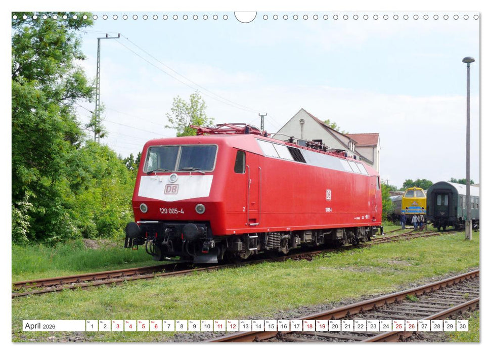 Die Baureihe 120 der Deutschen Bahn (CALVENDO Wandkalender 2026)