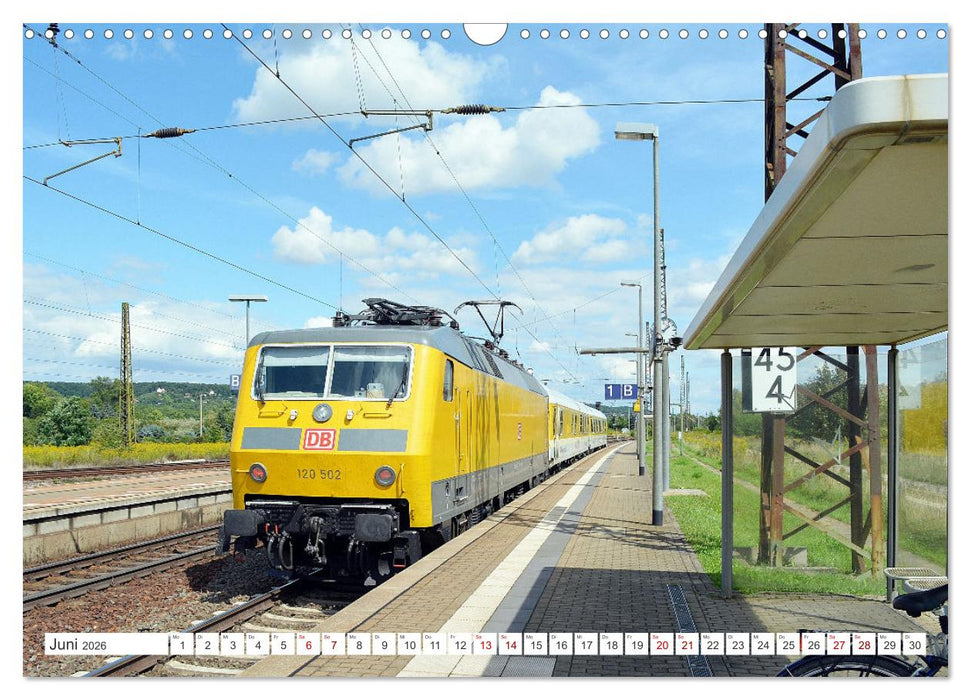 Die Baureihe 120 der Deutschen Bahn (CALVENDO Wandkalender 2026)