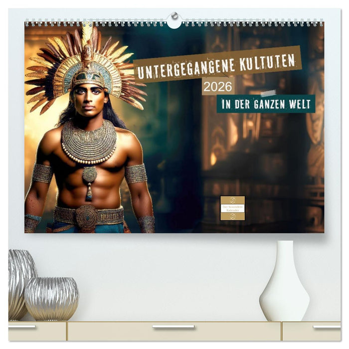 Untergegangene Kulturen - auf der ganzen Welt (CALVENDO Premium Wandkalender 2026)