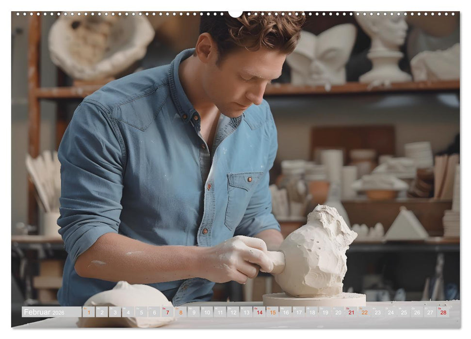 Erlebe mit mir die bunte Welt der Kreativität (CALVENDO Premium Wandkalender 2026)