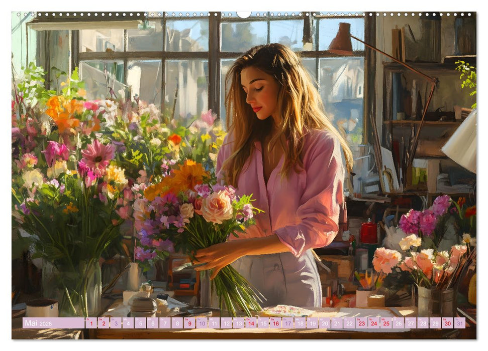 Erlebe mit mir die bunte Welt der Kreativität (CALVENDO Premium Wandkalender 2026)