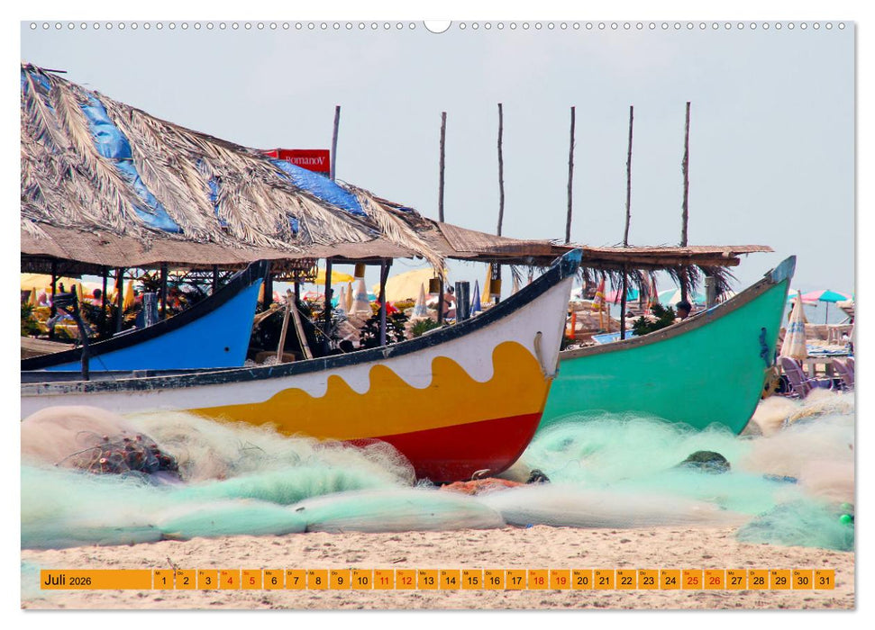 Indien - Goa Hindus Hippies Hare-Krishna (CALVENDO Premium Wandkalender 2026)