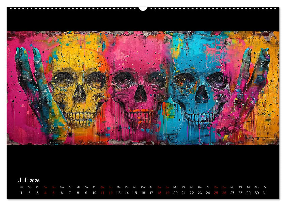 Abstrakte Augenblicke (CALVENDO Premium Wandkalender 2026)