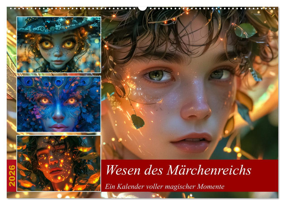 Wesen des Märchenreichs (CALVENDO Wandkalender 2026)