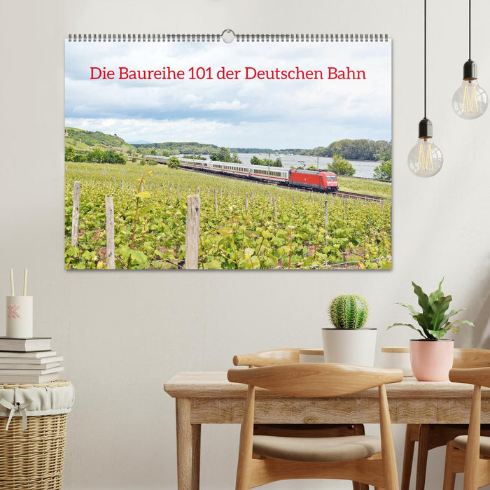 Die Baureihe 101 der Deutschen Bahn (CALVENDO Wandkalender 2026)