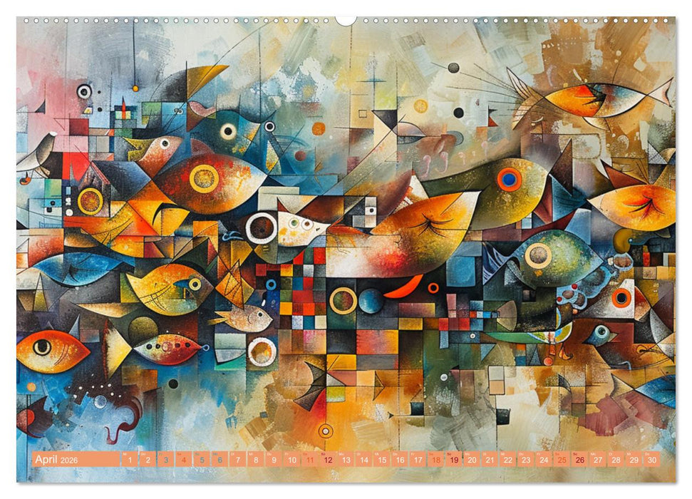 Nu abba Budder bei die Fische! (CALVENDO Premium Wandkalender 2026)
